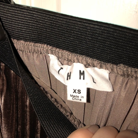 Velvet midi skirt - Picture 2 of 2